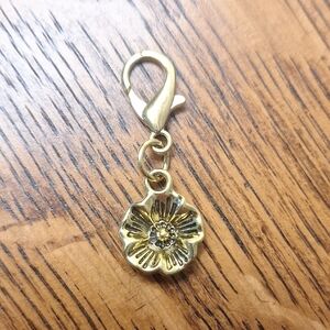 Gold Flower Charm